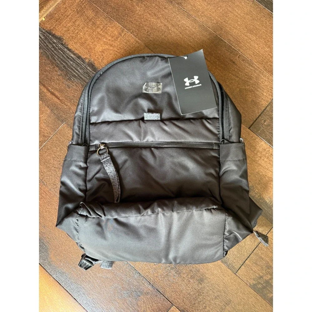 Under Armour Backpack OSFA Black NWT Sport Gym School Travel Bag